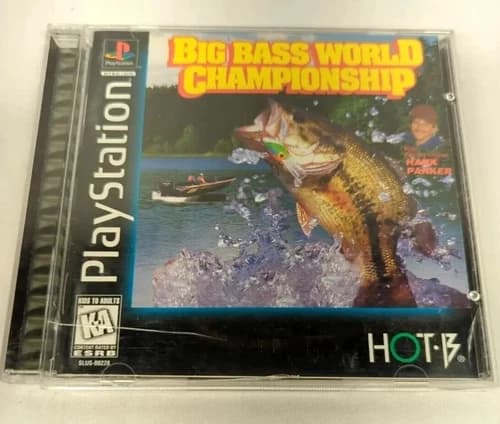 PlayStation 1 Big Bass World Championship With Hank Parker 1997 PS1 Tested