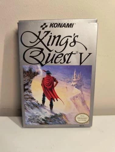 King's Quest V 5 NES - CIB with Manual And Hint Book