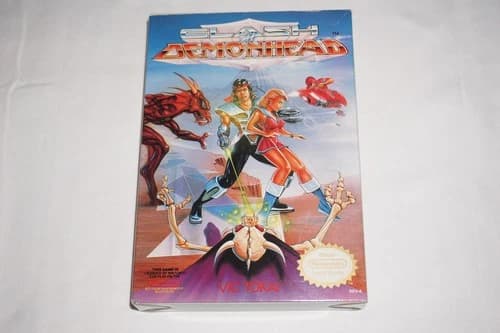 Clash at Demonhead (Nintendo NES) Complete in Box CIB