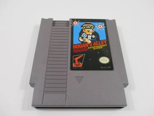 HOGAN'S ALLEY Nintendo NES Game Cartridge Authentic!