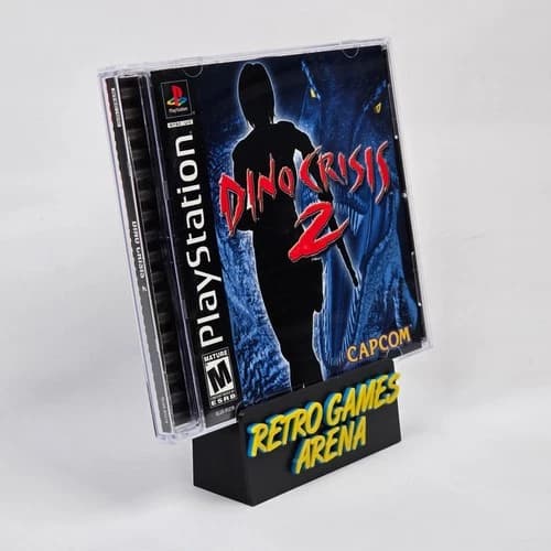 💿REFURBISHED Dino Crisis 2 (PlayStation 1 PS1) CIB COMPLETE💿