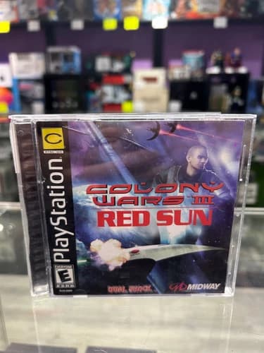 Colony Wars III 3: Red Sun (Sony PlayStation 1, 2000) PS1 CIB Complete Tested!