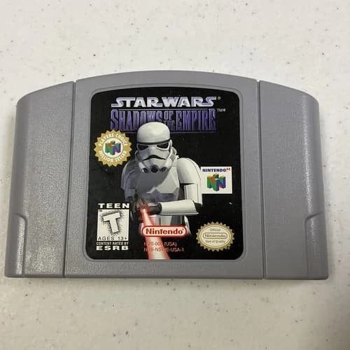 Nintendo 64 N64 Star Wars: Shadows of the Empire Game Local Estate