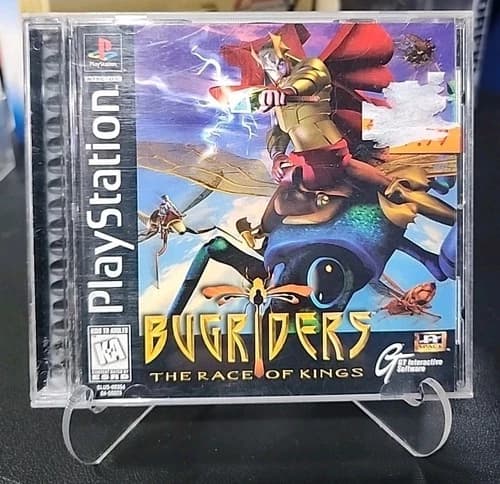 Bug Riders: The Race of Kings (Sony PlayStation 1, 1997) Video Game Complete
