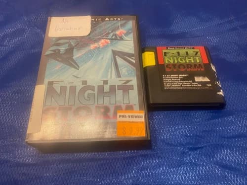 F-117 Night Storm (Sega Genesis, 1993) tested works