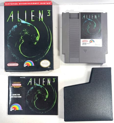 Alien 3 (Nintendo Entertainment System, 1993) CIB NES Authentic Tested