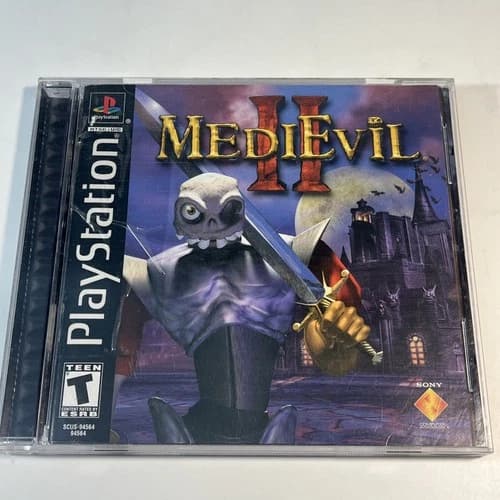 MediEvil 2 (Sony PlayStation PS1, 2000) CIB Complete Tested & Working