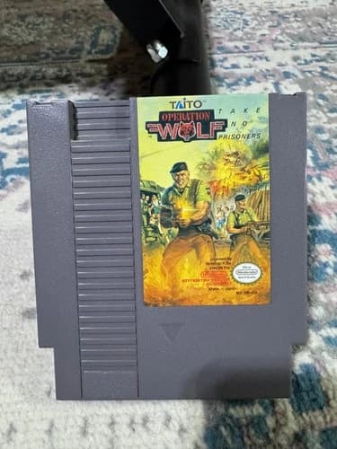 Operation Wolf (Nintendo Entertainment System, 1989) - Authentic -Cart Only