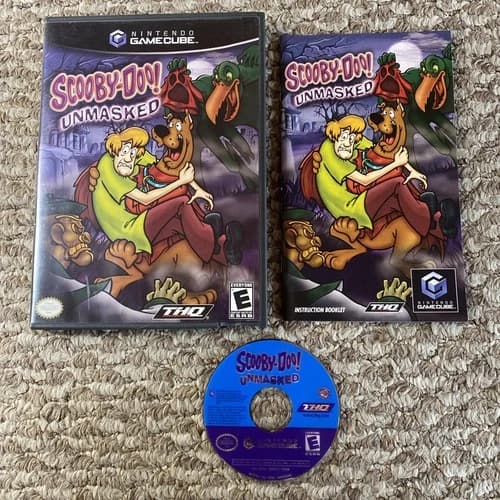 Scooby-Doo! Unmasked (Nintendo GameCube, 2005) CIB Complete w Manual