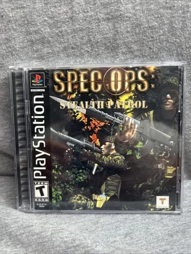 Spec Ops Covert Assault PlayStation 1 PS1 Complete in Box