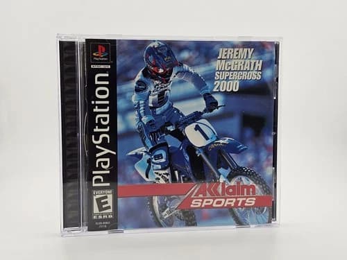 Sony Playstation 1 PS1 Jeremy McGrath Supercross 2000 CIB Cleaned & Tested