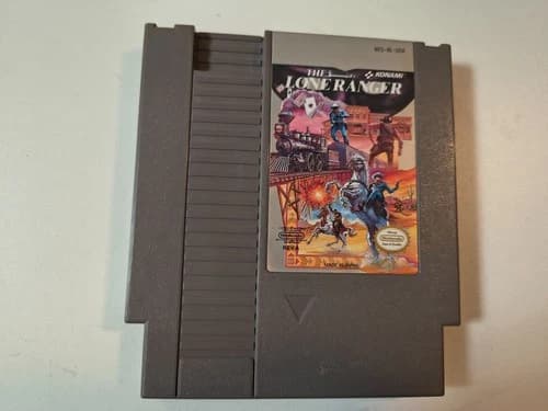 The Lone Ranger NES Nintendo Game - Authentic/Cleaned/Tested - Konami