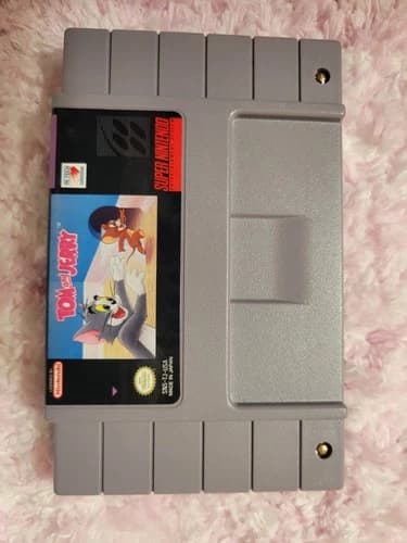 Tom and Jerry SUPER NES SNES Game Cartridge Hi Tech Expressions NTSC-U/C