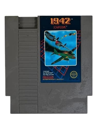 1942 NES Nintendo Entertainment System Capcom Shooter Video Game Classic