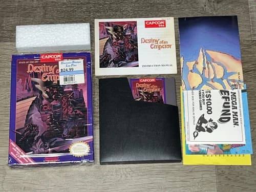 Destiny of an Emperor Nintendo Nes Complete CIB Minty Condition Authentic
