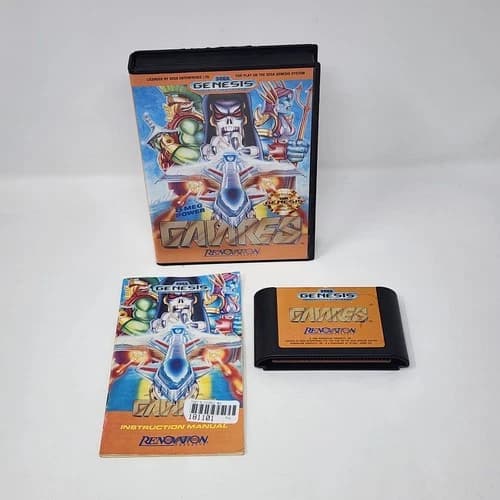 Gaiares (Sega Genesis) CIB Complete - RARE, Authentic & Tested
