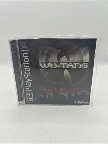 Wu-Tang Shaolin Style (Sony PlayStation 1 PS1, 1999) CIB