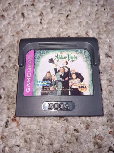 The Addams Family Sega Game Gear - used and tested