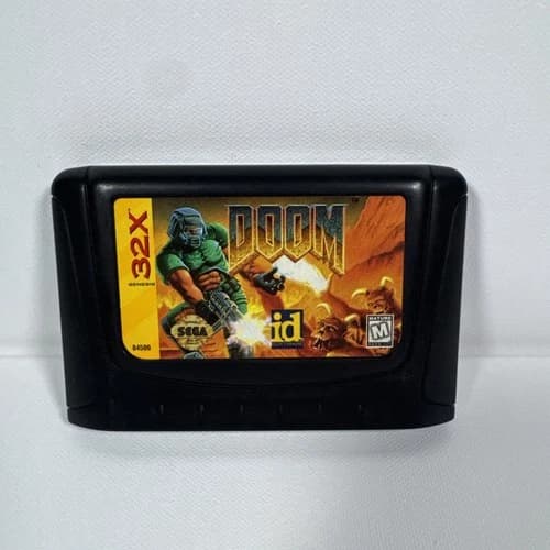 Doom (Sega Genesis 32X, 1994) Cartridge Only (2)