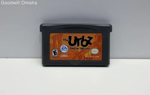 Nintendo Gameboy Advance GBA - The Urbz: Sims in the City - Cart Only - Tested