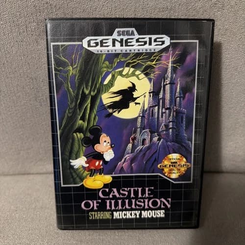 Castle of Illusion Starring Mickey Mouse (Sega Genesis, 1990) CIB