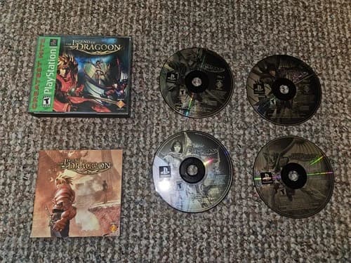 The Legend of Dragoon PlayStation 1 PS1 Greatest Hits Complete