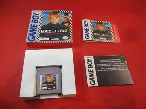 Home Alone 2: Lost in New York (Nintendo Game Boy) COMPLETE w/ Box WORKS! #T