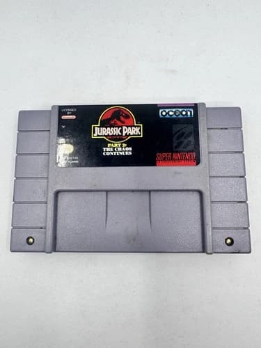 Jurassic Park Part 2: The Chaos Continues (Super Nintendo Entertainment System)