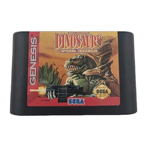 Dinosaurs For Hire - Cartridge Only - Sega Genesis - Authentic - Tested