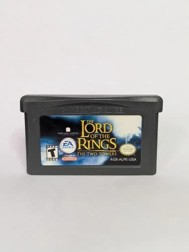 Lord of the Rings Two Towers GBA Authentic Tested Working Game Boy Advance