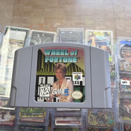 Wheel of Fortune (Nintendo 64, 1997) N64 Game Cart Only Authentic Tested