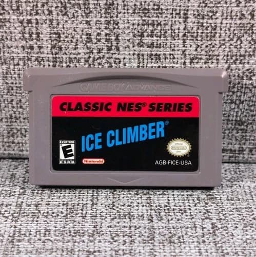 Ice Climber [Classic NES Series] Game Boy Advance, 2004 Tested Working