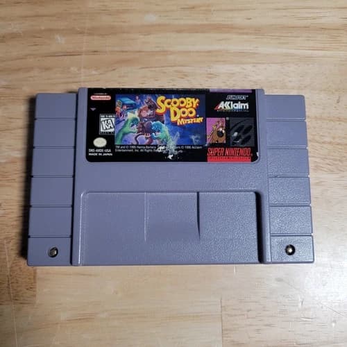 Scooby-Doo Mystery SNES Super Nintendo Entertainment System, 1995 - Tested