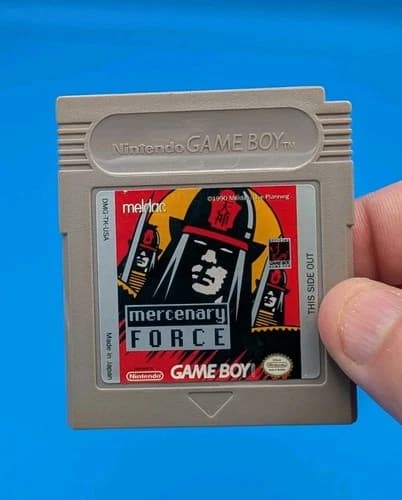Mercenary Force (Nintendo Game Boy, 1990) Cartridge Only TESTED AND WORKING