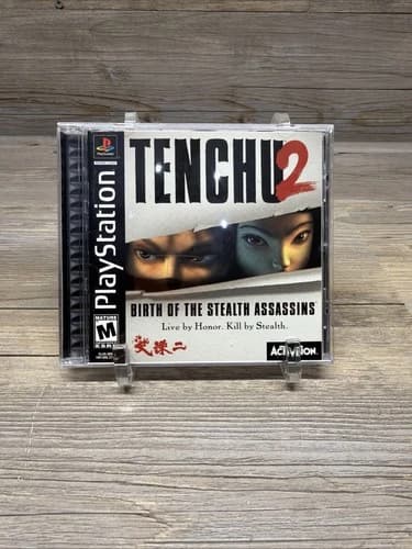 PS1 Tenchu 2 Birth of the Stealth Assassins (Sony PlayStation 1) CIB with Manual