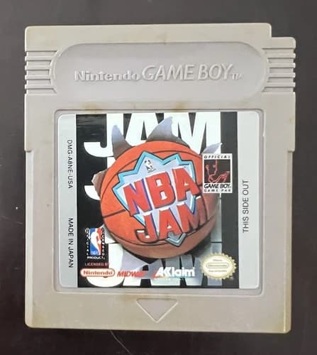NBA Jam - Nintendo GameBoy - Tested Working - See Photos - Free Shipping