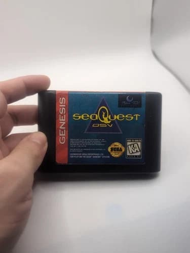 SeaQuest DSV Sega Genesis Tested Working