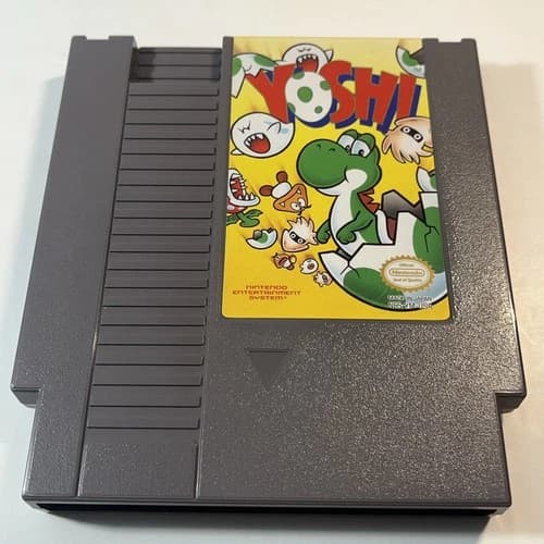 Yoshi (Nintendo Entertainment System NES, 1992) Game Cartridge Only - Tested