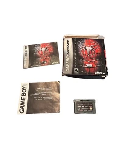 Spider-Man 3 (Nintendo Game Boy Advance, 2007) Complete In Box CIB Tested