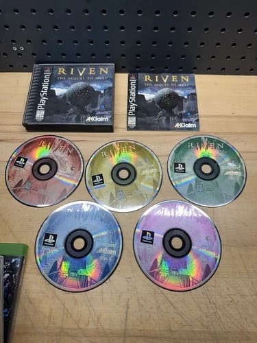 Riven The Sequel to Myst (Sony PlayStation 1 PS1, 1997) Complete