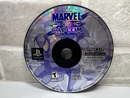 Marvel vs. Capcom: Clash of Super Heroes Sony PlayStation PS1 Disc Only TESTED