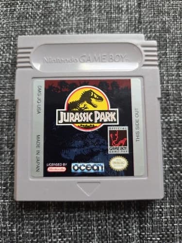 Jurassic Park Nintendo Game Boy 1993 Game English