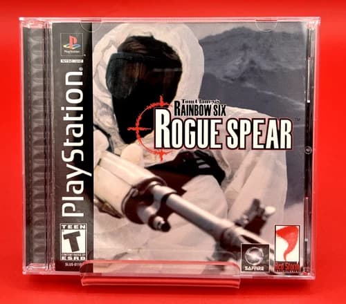 Tom Clancy's Rainbow Six: Rogue Spear (Sony PlayStation 1, PS1, 2001) CIB