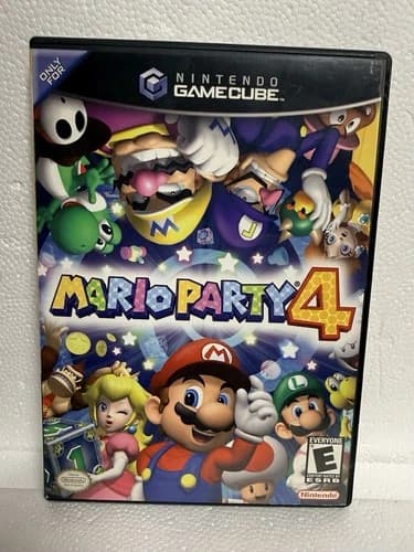 Nintendo Mario Party 4 GameCube 1-4 Player 50+ Mini-Games 2002