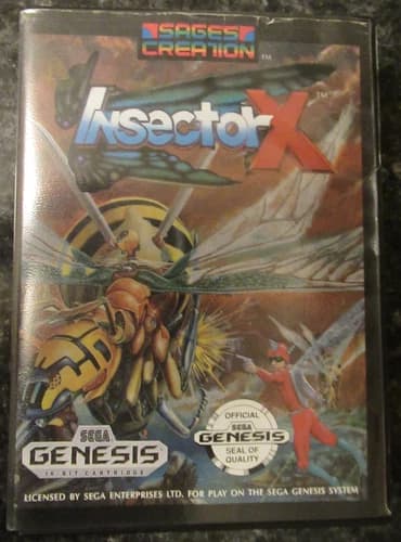 Insector X - Sega Genesis - CIB - Tested