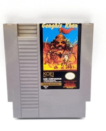 Genghis Khan (Nintendo Entertainment System, 1990) Cartridge Only
