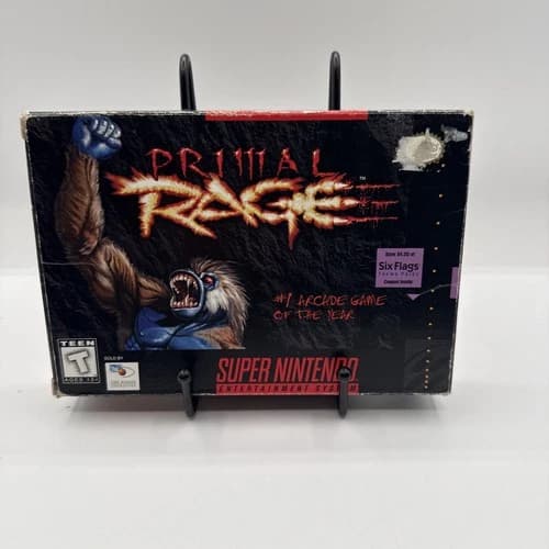 Primal Rage (Super Nintendo Entertainment System, 1995) CIB - tested