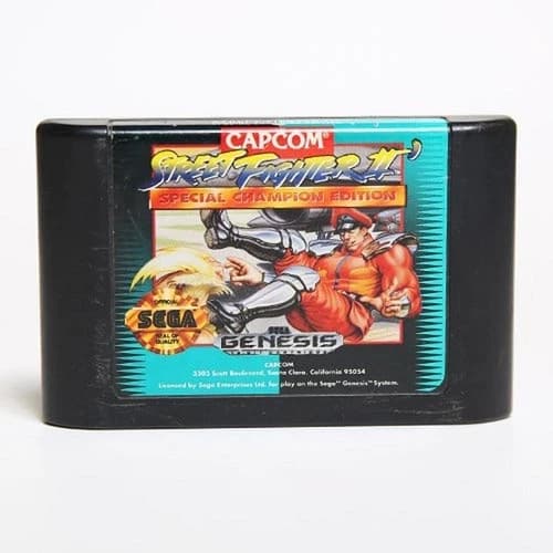 Street Fighter II Special Champion Edition Sega Genesis - Cartridge Only - Mint