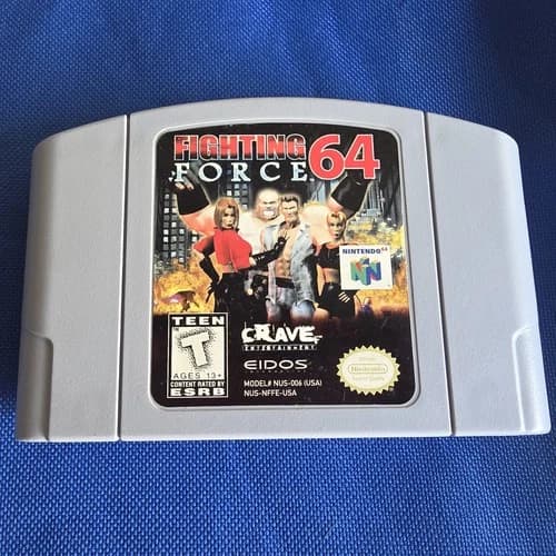 Fighting Force 64 (Nintendo 64 N64) Game Cart Only Authentic Tested