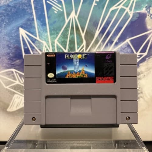 Paladin's Quest - Super Nintendo SNES - Authentic, Working, Saves 🗡️ Good Cond